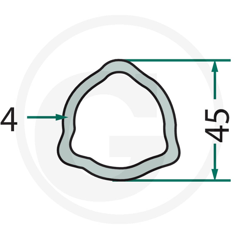 Weasler Rura profilowa 3 m 417710454300 - Sklep PoltechParts