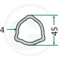Weasler Rura profilowa 3 m 417710454300 - Sklep PoltechParts