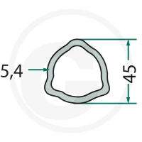 Weasler Rura profilowa 3 m 417710455300 - Sklep PoltechParts