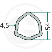 Weasler Rura profilowa 3 m 417710544300 - Sklep PoltechParts