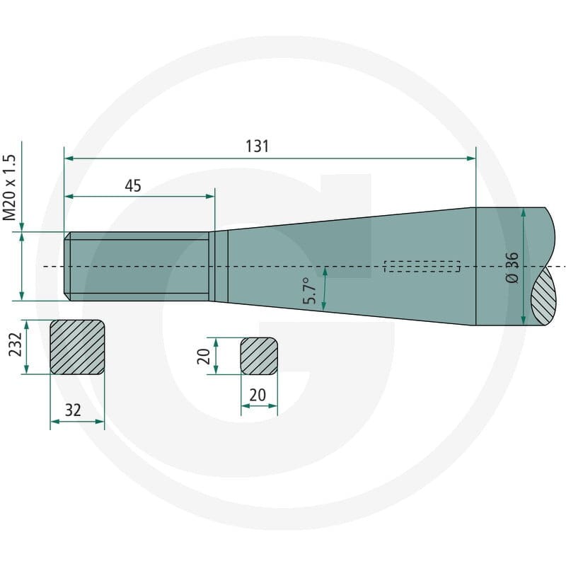 SHW Ząb 43008002004 - Sklep PoltechParts