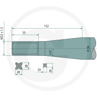 SHW Ząb 43008002200 - Sklep PoltechParts