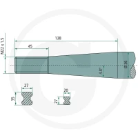 SHW Ząb 43009152200 - Sklep PoltechParts