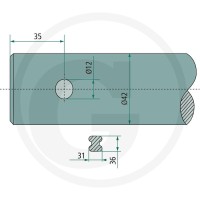 SHW Ząb 43010000001 - Sklep PoltechParts
