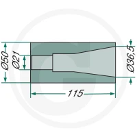GRANIT Tuleja do przyspawania 4301153600 - Sklep PoltechParts