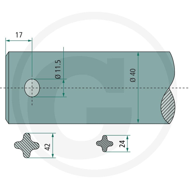 SHW Ząb 43012000000 - Sklep PoltechParts