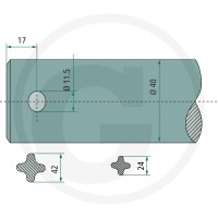 SHW Ząb 43012000000 - Sklep PoltechParts