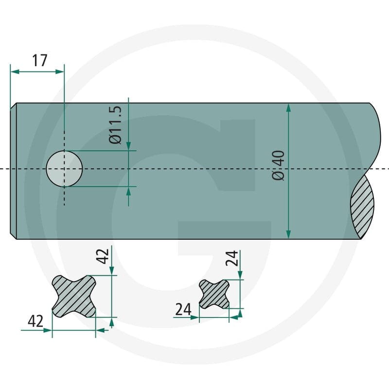 SHW Ząb 43014000001 - Sklep PoltechParts