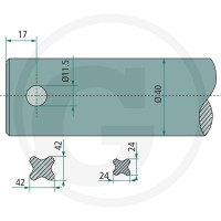 SHW Ząb 43014000001 - Sklep PoltechParts