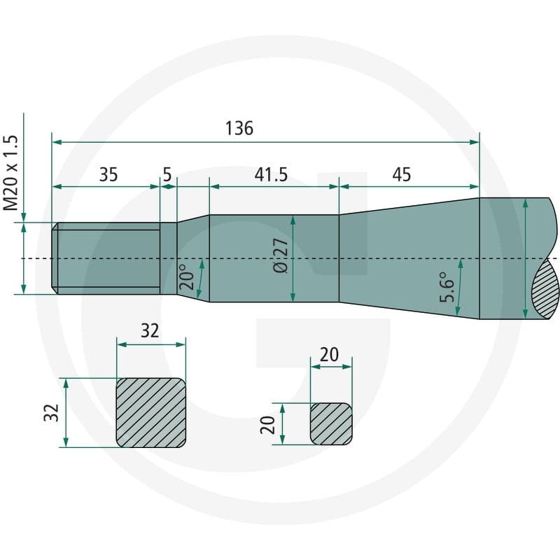 SHW Ząb 43008002003 - Sklep PoltechParts