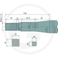 SHW Ząb 43008002003 - Sklep PoltechParts