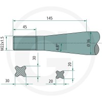 SHW Ząb 43008102201 - Sklep PoltechParts