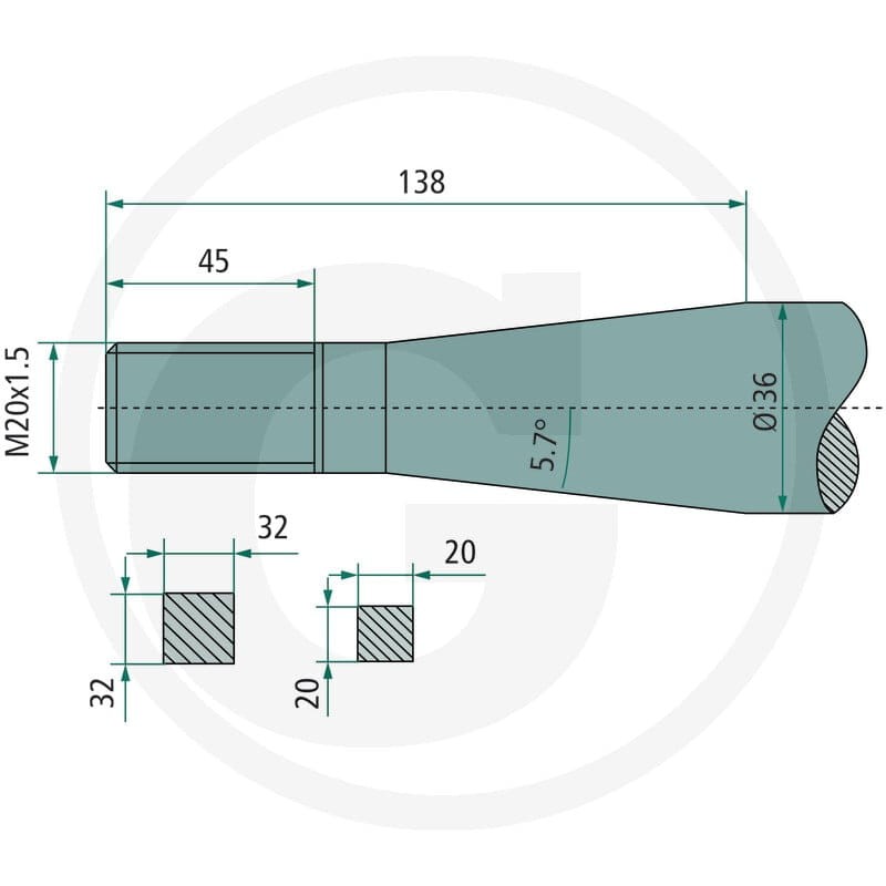 SHW Ząb 43010002002 - Sklep PoltechParts