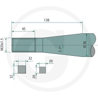 SHW Ząb 43010002002 - Sklep PoltechParts