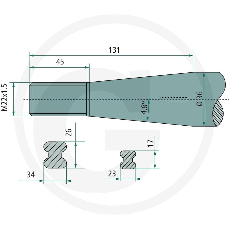 SHW Ząb 43010002201 - Sklep PoltechParts