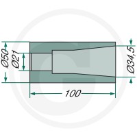 GRANIT Tuleja do przyspawania 4301003400 - Sklep PoltechParts