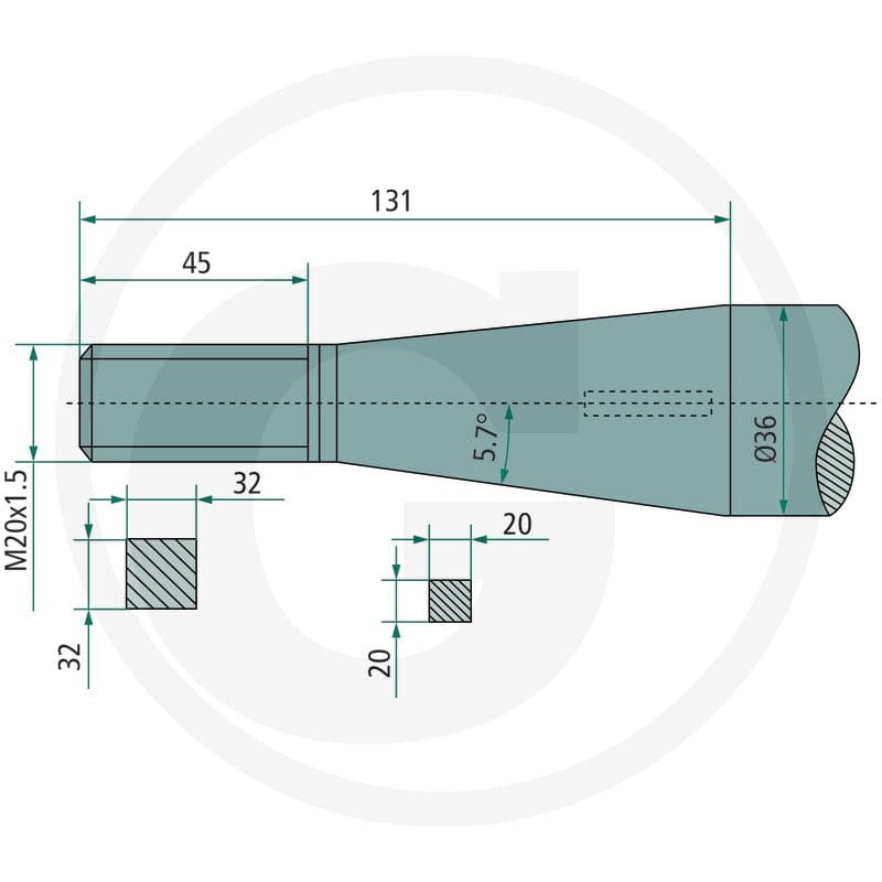 SHW Ząb 43011002003 - Sklep PoltechParts