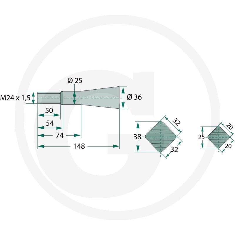 GRANIT Ząb 439439012 - Sklep PoltechParts