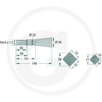 GRANIT Ząb 439439012 - Sklep PoltechParts