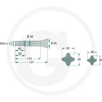 GRANIT Ząb 439439013 - Sklep PoltechParts