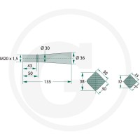 GRANIT Ząb 439439014 - Sklep PoltechParts