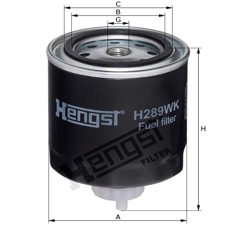 Hengst Filtr paliwa 12090933 - Sklep PoltechParts