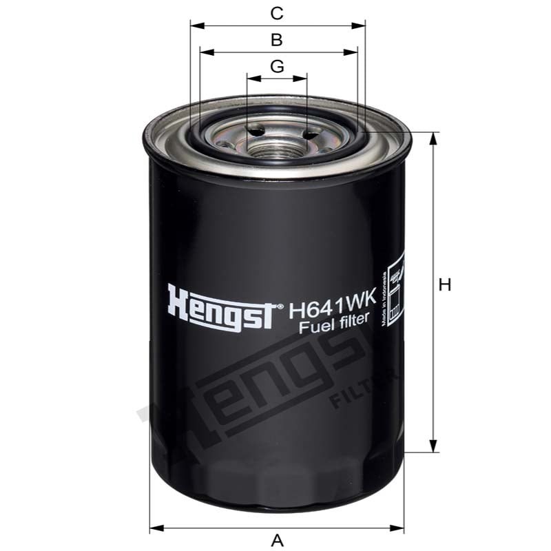 Hengst Filtr paliwa 12089742 - Sklep PoltechParts
