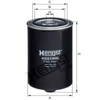 Hengst Filtr paliwa 12077773 - Sklep PoltechParts