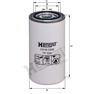 Hengst Filtr oleju 12082683