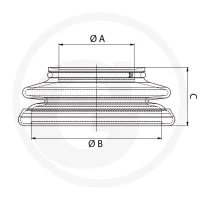 GRANIT Osłona uszczelniająca 38706018 - Sklep PoltechParts