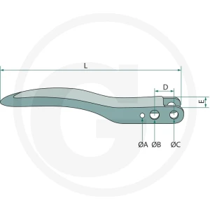 GRANIT Dźwignia napinająca 4050205460G