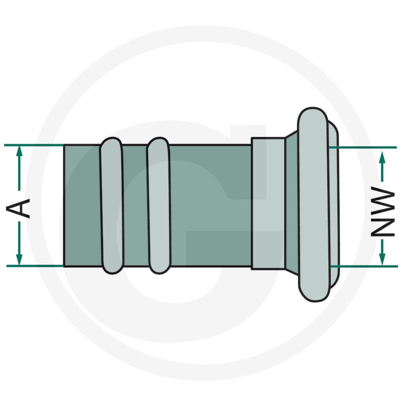 GRANIT Kielich 5″ z końcówką do węża 5″ 4050220446 - Sklep PoltechParts