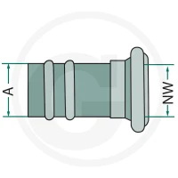 GRANIT Kielich 5″ z końcówką do węża 5″ 4050220446 - Sklep PoltechParts