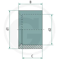 GRANIT Tuleja redukcyjna 40504050463 - Sklep PoltechParts
