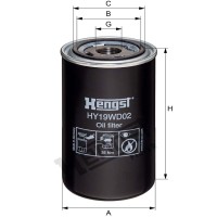 Hengst Filtr oleju HY19WD02 12102602 - Sklep PoltechParts