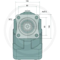 HYPEX Pompa tłokowa ISO 080cc 32x36 DIN5462 12341604 - Sklep PoltechParts