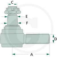 GRANIT Przegub kulowy drążka kierowniczego 38722015 - Sklep PoltechParts