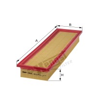 Hengst Filtr powietrza E622L 866E622L - Sklep PoltechParts
