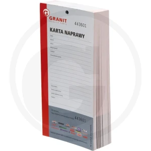 GRANIT Karta napraw 37279999PL