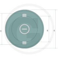 GRANIT Uniwersalny korek wlewu paliwa 30270336 - Sklep PoltechParts