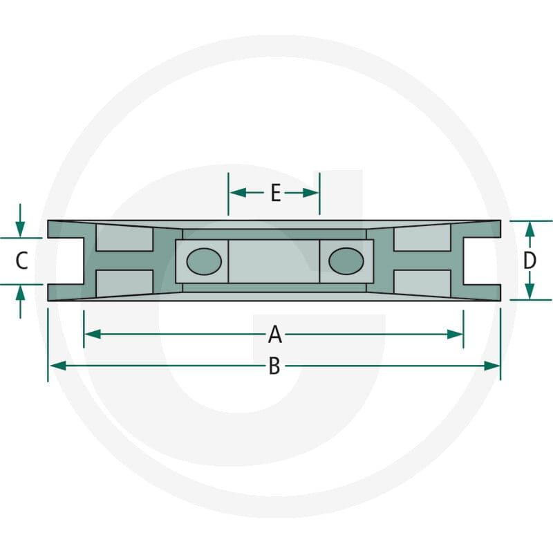GRANIT Rolka zwrotna 31270110 - Sklep PoltechParts