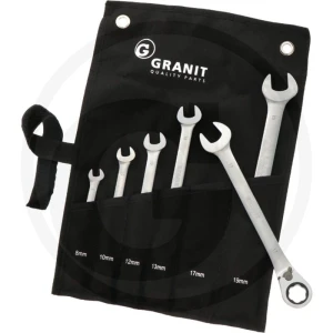 GRANIT BLACK EDITION Zestaw kluczy z grzechotką HeavyGrip 7301353