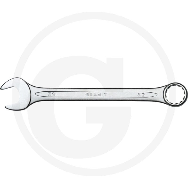 GRANIT BLACK EDITION Klucz szczękowo-oczkowy, kątowy, 32 mm 7301377 - Sklep PoltechParts