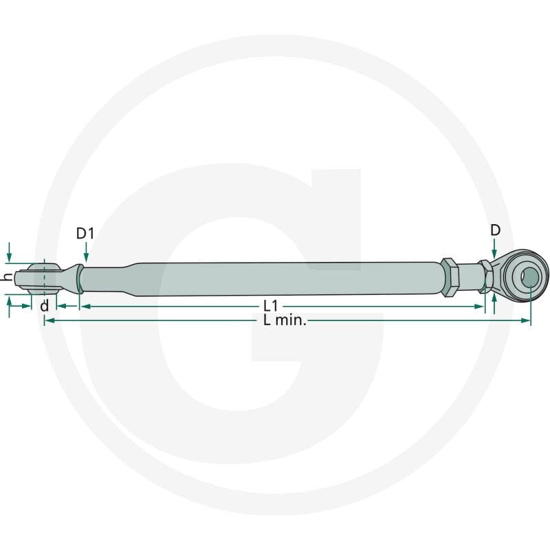 GRANIT Podpora stabilizująca 71818007 - Sklep PoltechParts