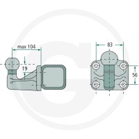 Rockinger Kula z kołnierzem 787KK370 - Sklep PoltechParts
