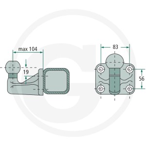 Rockinger Kula z kołnierzem 787KK370