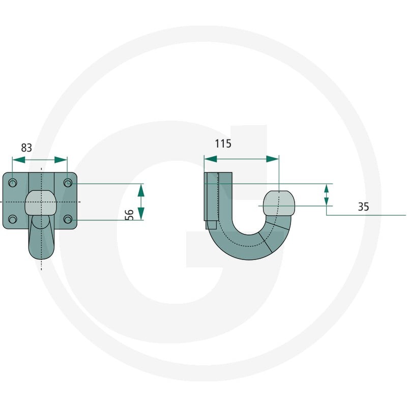 Rockinger Kula z kołnierzem 787KK260 - Sklep PoltechParts