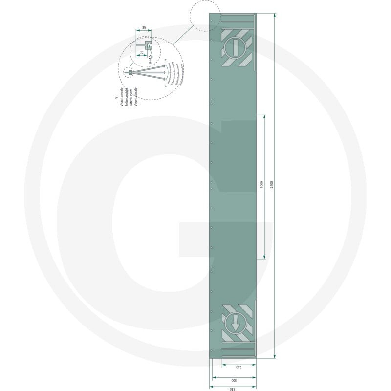 GRANIT Fartuch tylny 28810056 - Sklep PoltechParts