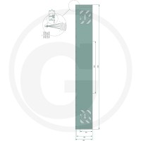 GRANIT Fartuch tylny 28810056 - Sklep PoltechParts