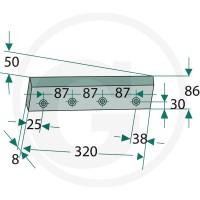 GRANIT Nóż 6470982201100F - Sklep PoltechParts